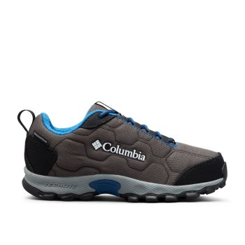 Columbia Firecamp Sledder 3 Waterproof, Tenis Grises Oscuro Azul Rey Para Niña | 843570-NCY